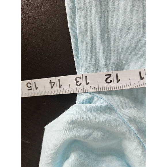 Disney‎ Frozen Elsa Blue Peplum Dress Girls M 7/8 Sparkle Graphic Princess - Picture 5 of 6